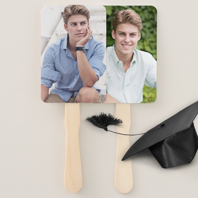 Graduation Fan Graduate Two Large Photos (Creator Uploaded)