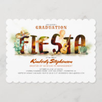 Graduation Fiesta Invitation | Mexican Party