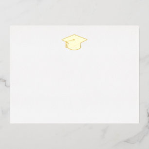 Graduation Foil notecard with envelope