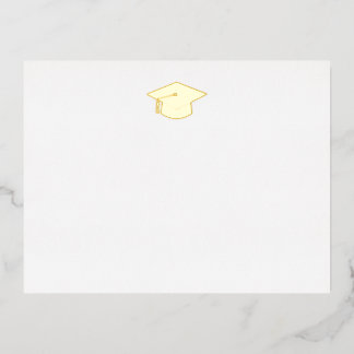 Graduation Foil notecard with envelope