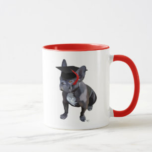 Graduation French Bulldog Mug