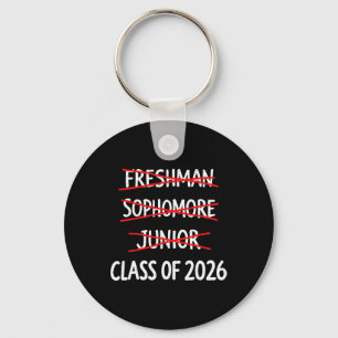Graduation Freshman Sophomore Junior Cl Of 2026 Key Ring
