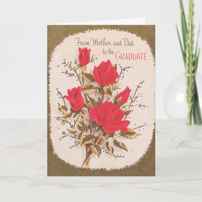 Graduation from Mum and Dad Card (Front)