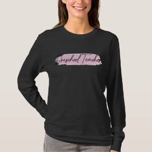 Graduation Future Preschool Teacher Back School Da T-Shirt