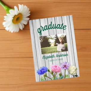 Graduation Garden Party Announcement