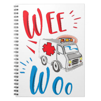 graduation gift, ambulance, patient notebook