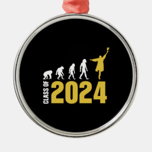 Graduation Gift   Class Of 2024 Metal Ornament