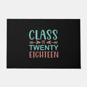 Graduation Gift Class Of Twenty Eighteen Doormat