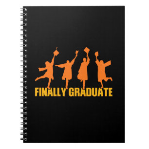 Graduation Gift Finally Graduate Notebook