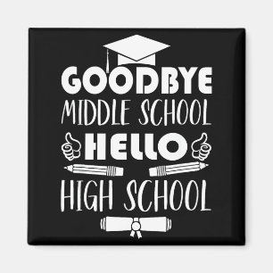 Graduation gift for a little girl going to middleG Magnet