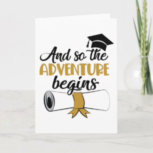 Graduation Gift For Him Her T-Shirt Card