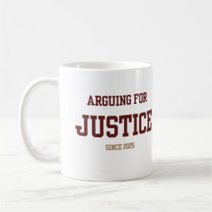 Graduation Gift for   lawyer Letter M Coffee Mug