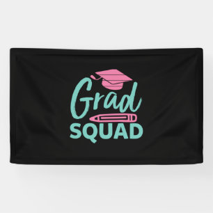 Graduation Gift Grad Squad Banner