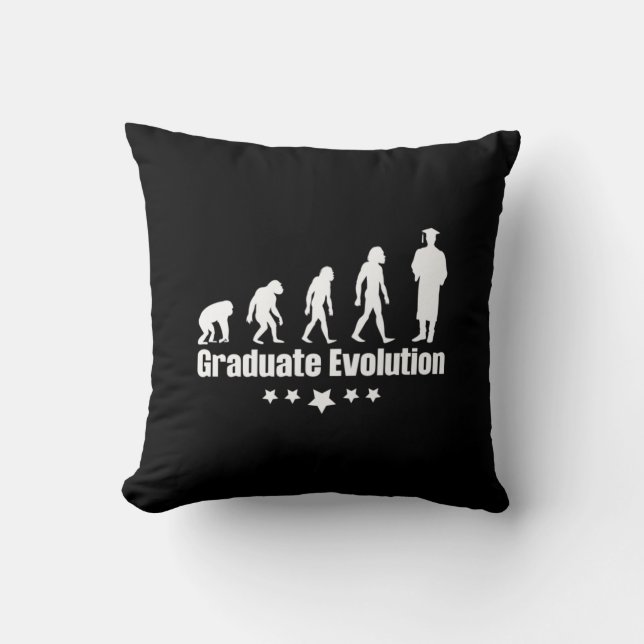 Graduation Gift | Graduate Evolution Cushion (Front)