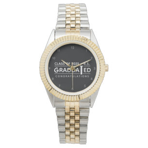 Graduation Gift Personalised Watch Science Major