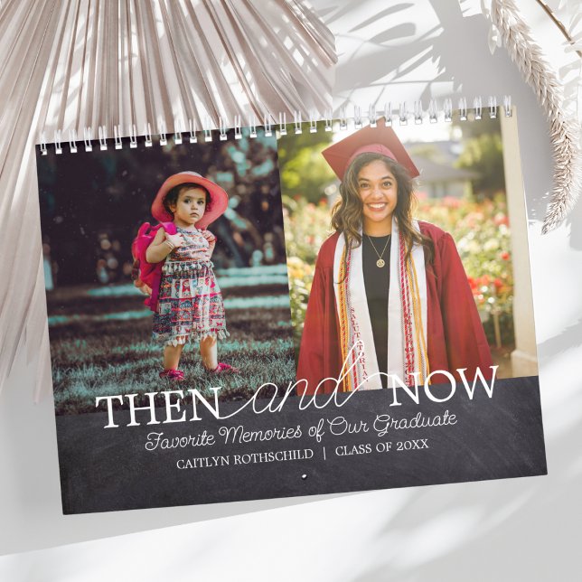Graduation Gift Photo Collage Memories Calendar (Creator Uploaded)