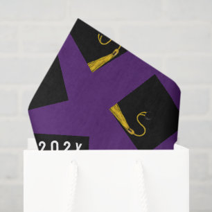 Graduation Gift Purple Tissue Paper