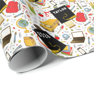Graduation Gift Wrapping Paper