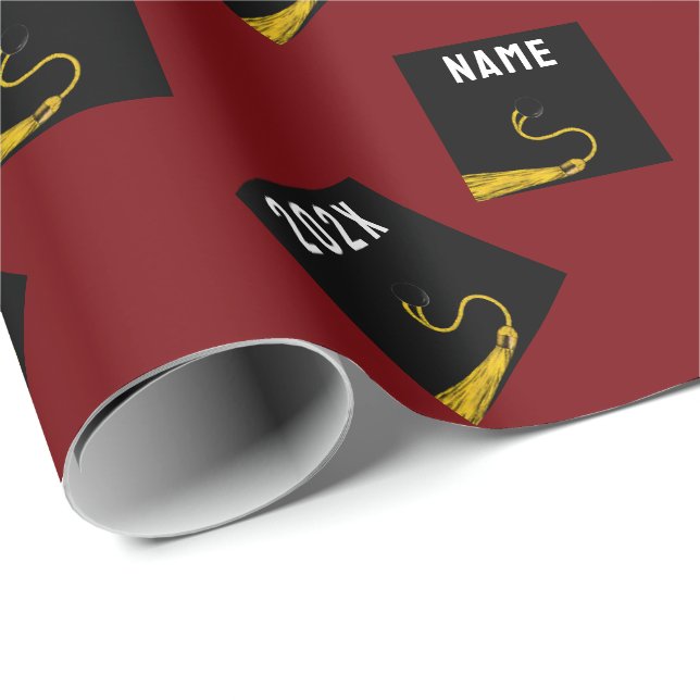 Graduation Gift Wrapping Paper (Roll Corner)