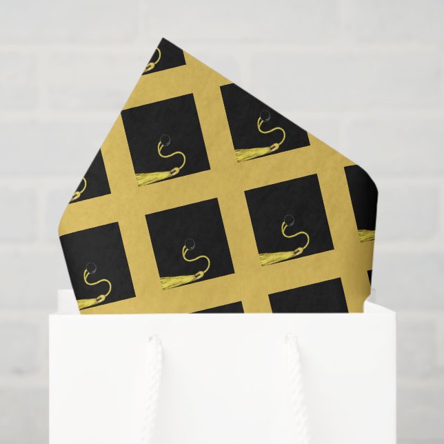 Graduation Gifts Gold Tissue Paper (Gift Bag)