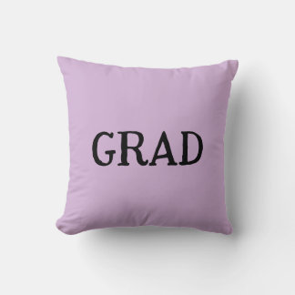 Graduation grad name purple pastel congrats 20XX n Cushion