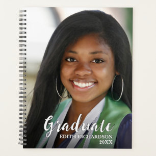 Graduation Graduate Photo School Keepsake Custom Planner