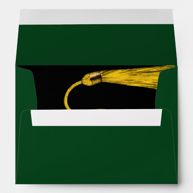 Graduation Green Envelope (Back (Bottom))