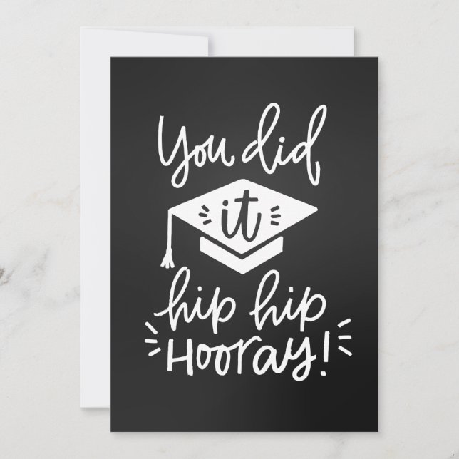 Graduation Greeting Card (Front)