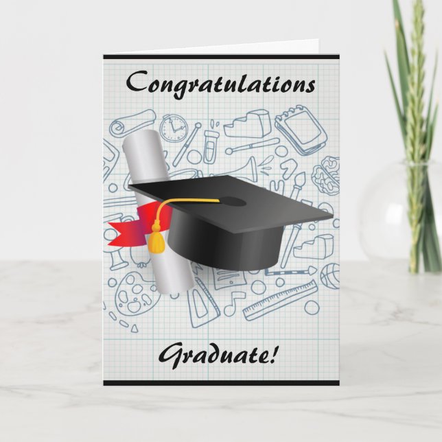 Graduation Greeting Card (Front)