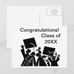 Graduation Group Class of 20XX Postcard