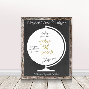 Graduation Guest Book Alternative Custom Poster