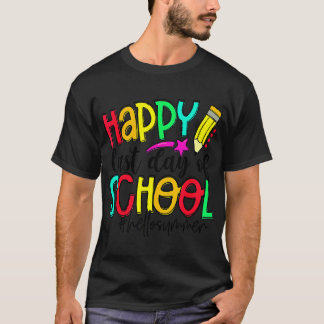 Graduation Happy Last Day Of School Kids Teacher T T-Shirt