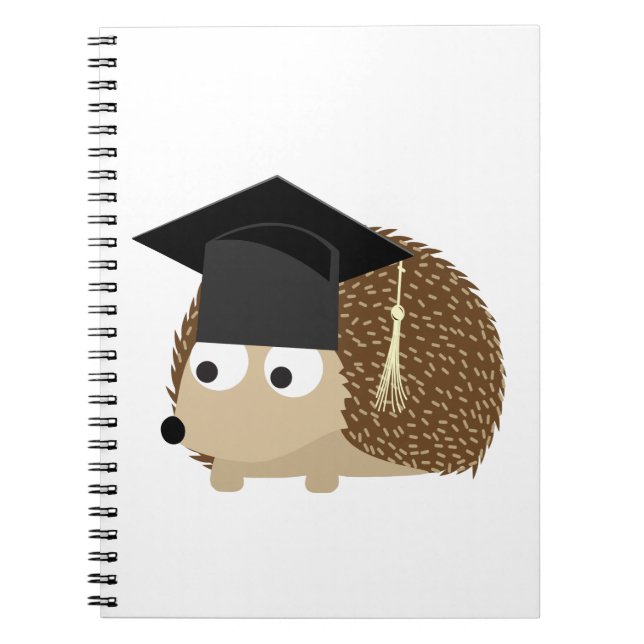 Graduation hedgehog notebook (Front)