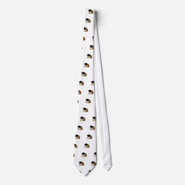 Graduation hedgehog tie (Front)
