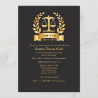Graduation Honours Invitation