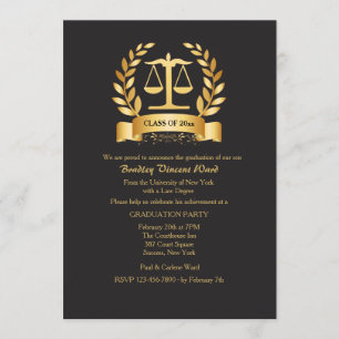 Graduation Honours Invitation