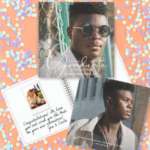 Graduation Instant Photo Guest Book