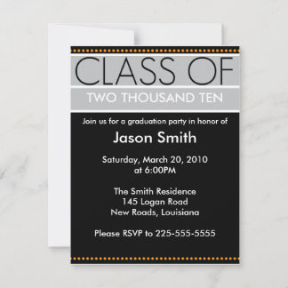 Graduation Invitation