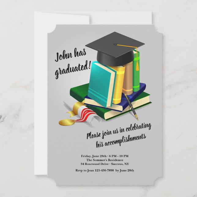 Graduation Invitation (Front)