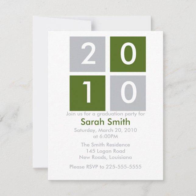 Graduation Invitation (Front)