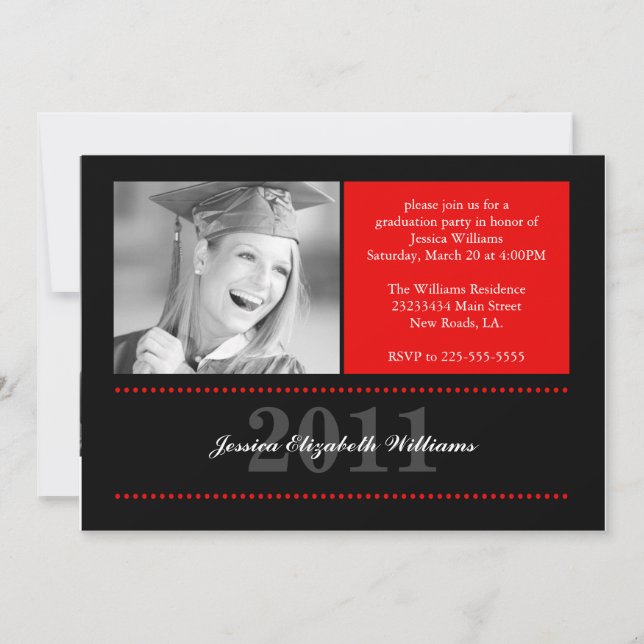 Graduation Invitation (Front)