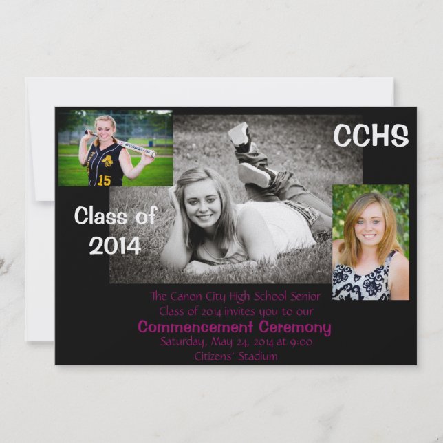 Graduation Invitation (Front)