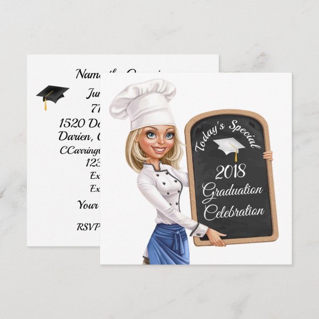 Graduation Invitation (Front/Back)