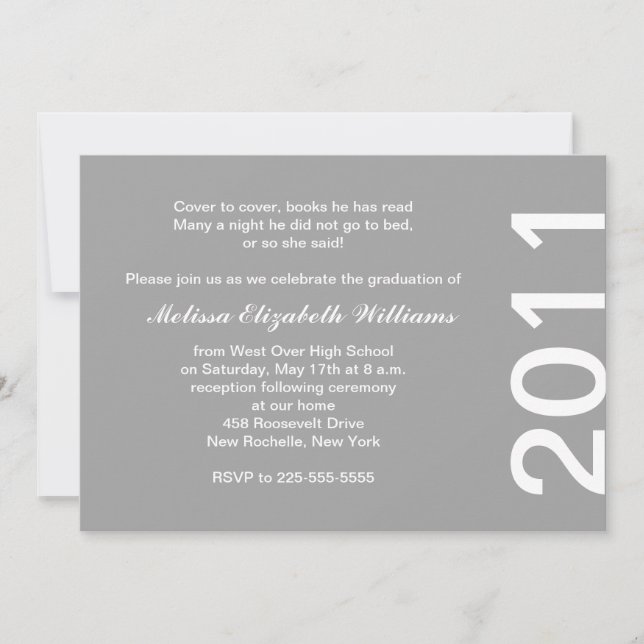 Graduation Invitation (Front)