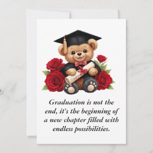 Graduation invitation