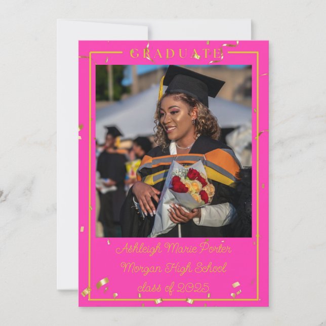 Graduation  invitation (Front)