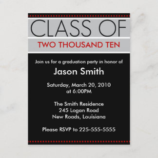 Graduation Invitation