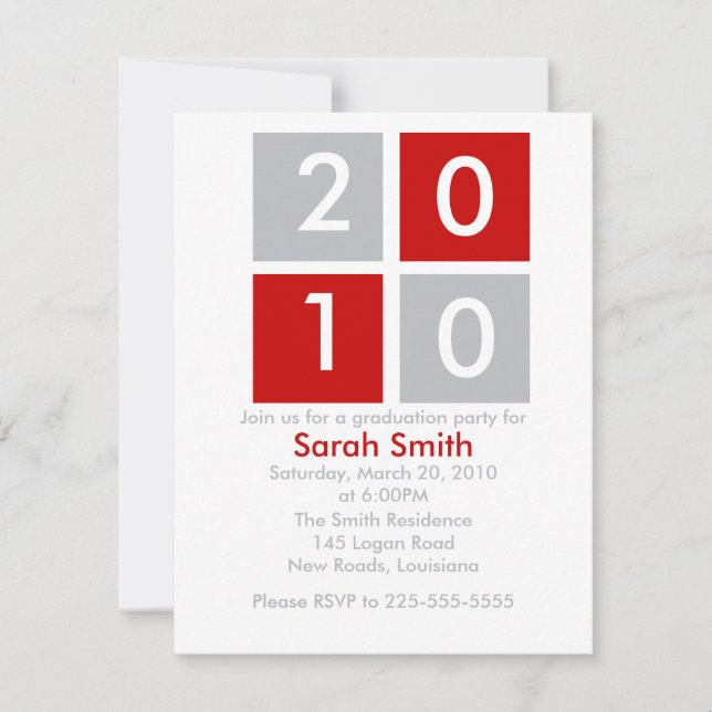 Graduation Invitation (Front)