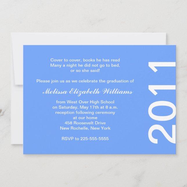 Graduation Invitation (Front)