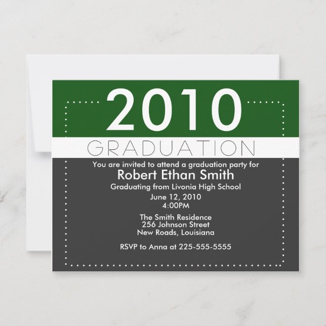 Graduation Invitation (Front)